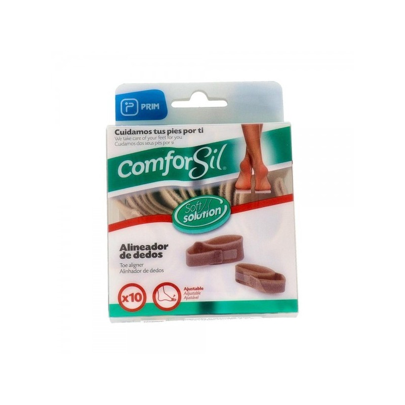 ALINEADOR DE DEDOS COMFORSIL 10 UNIDADES TALLA M ALINEADOR DE DEDOS COMFORSIL 10 UNIDADES TALLA M