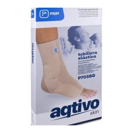 TOBILLERA ELASTICA PRIM AQTIVO SKIN CON ALMOHADI