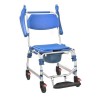 SILLA WC Y DUCHA REPOSABRAZOS ABATIBLES