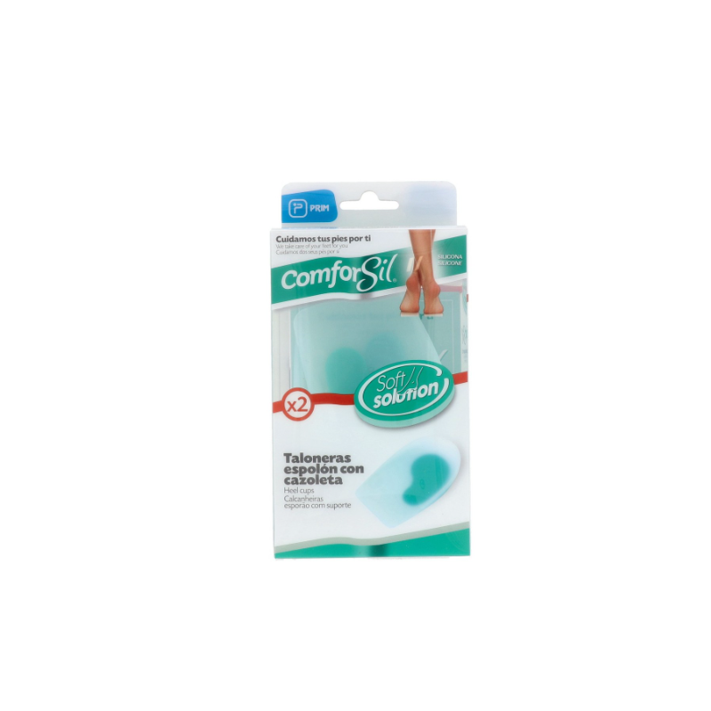 TALONERAS ESPOLON CON CAZOLETA COMFORSIL SILICON TALONERAS ESPOLON CON CAZOLETA COMFORSIL SILICON