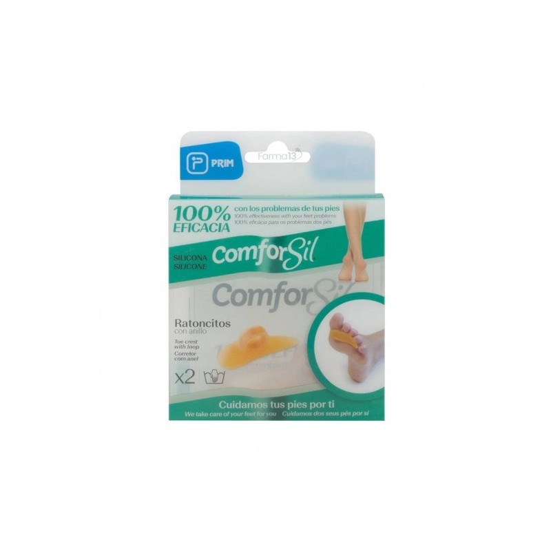 RATONCITO DE SILICONA CON ANILLO COMFORSIL 2 UNI RATONCITO DE SILICONA CON ANILLO COMFORSIL 2 UNI